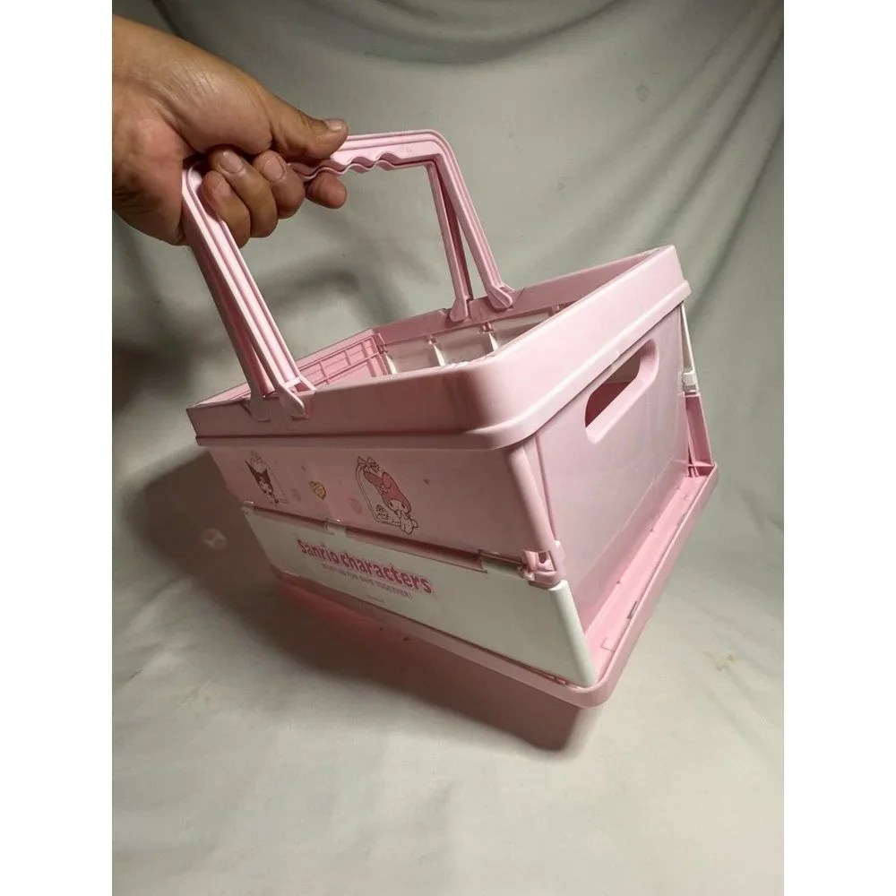 Sanrio Characters Foldable organizer Basket